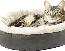 Love's cabin Round Donut Cat Bed