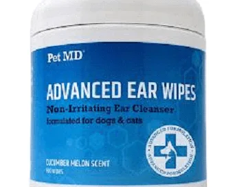 PetMD Cat and Dog Ear Cleaner Wipes