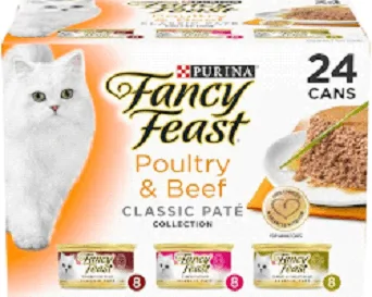 Purina Fancy Feast Grain-Free Pate Wet Cat Food
